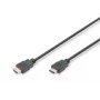 Assmann HDMI High Speed prepojovací kábel, Type-A M/M, 5,0 m, s Ethernetom, pôvodne HDMI 1.4, UL, čierny, zlatý (AK-330114-050-S)