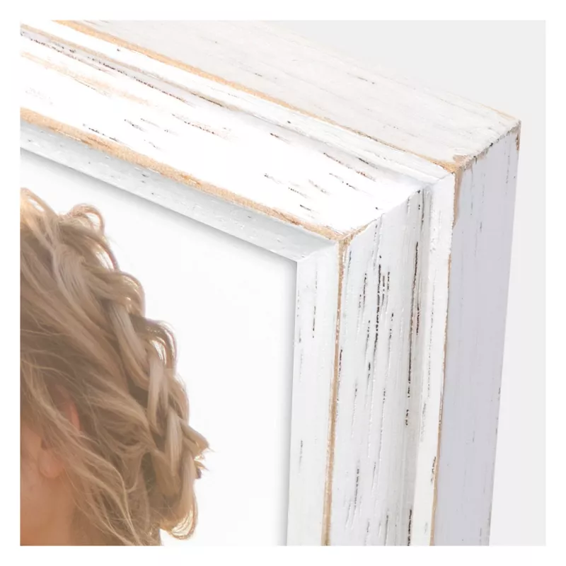 ZEP Rosel White 13x18 drevený portrét AC257W