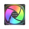MONTECH AX120 PRO ČIERNY 120mm ARGB ventilátor skrine