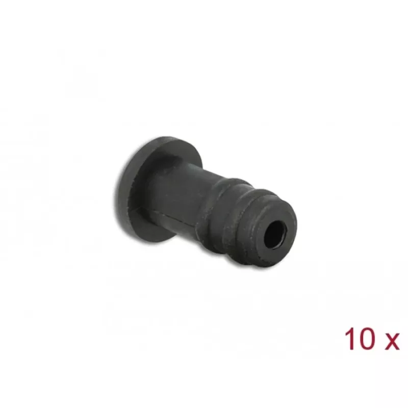 Krytka proti prachu DeLOCK 60251 pre 3,5 mm jack konektor samica 10 kusov čierna