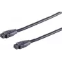 FireWire IEEE 1394b kábel 9-pólový na 9-pólový, 5,0 m, čierny — Divers CO 77305