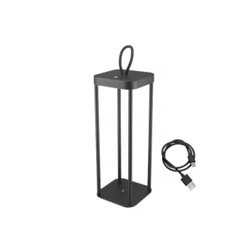 Nabíjacia lampáš Beper P207ILI100 — čierny, prenosné LED osvetlenie