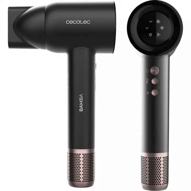 Cecotec Bamba IoniCare RockStar Nano IonTech fén 1600 W, čierny