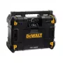 Prenosné rádio DeWalt DWST1-81078-QW — digitálny AM/FM tuner, LED displej, 4 reproduktory, napájanie AC/DC, USB port, AUX výstup