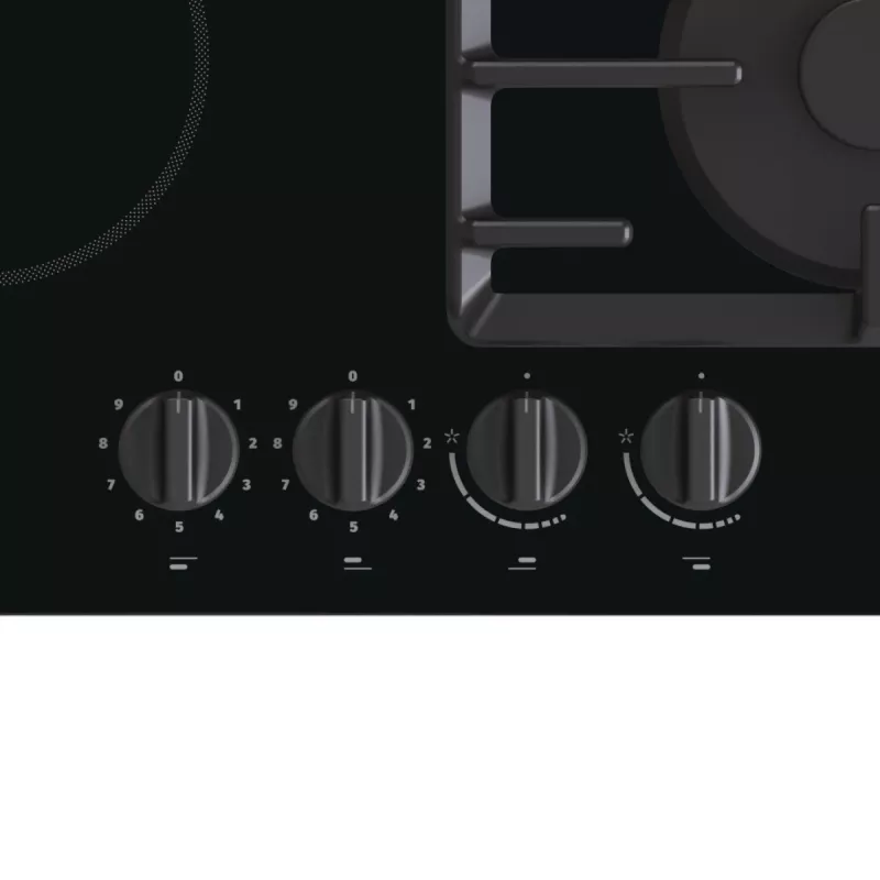 Gorenje GCE691BSC čierna vstavaná 60 cm kombinovaná 4 varné zóny