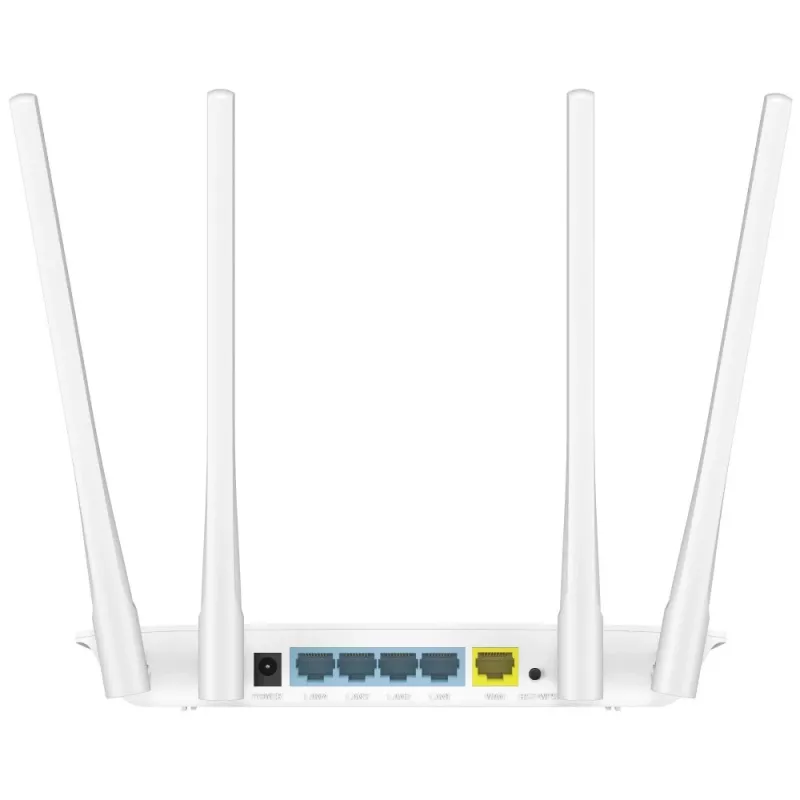 Stolový router Cudy WR1200 Dualband Wi‑Fi 5 (802.11ac) 867 Mbit/s, 4x RJ‑45 LAN, biely
