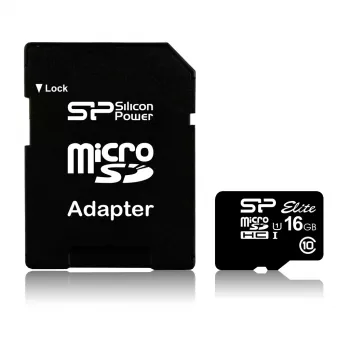 Silicon Power Elite pamäťová karta 16 GB MicroSDHC Class 10 UHS-I