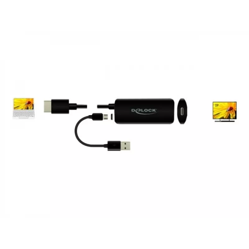 Adaptér HDMI-A konektor samec na USB Type-C konektor samica DeLOCK 63251