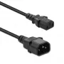 Predlžovací napájací kábel QOLTEC 50459 IEC C13 na C14 1,5 m