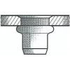 Slepá nitová matica GESIPA Al M4x6x11 0 štandard KS 0 25-3 0mm balenie 500 ks