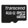 Flash pamäť Transcend 4GB MicroSDHC Class 10 TS4GUSDC10