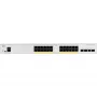 Cisco - Catalyst 1000-24P-4G-L - switch - managed - 24 x 10/100/1000 (PoE+) + 4 x Gigabit SFP (Uplink) rackmontovateľný PoE+ (195 W)