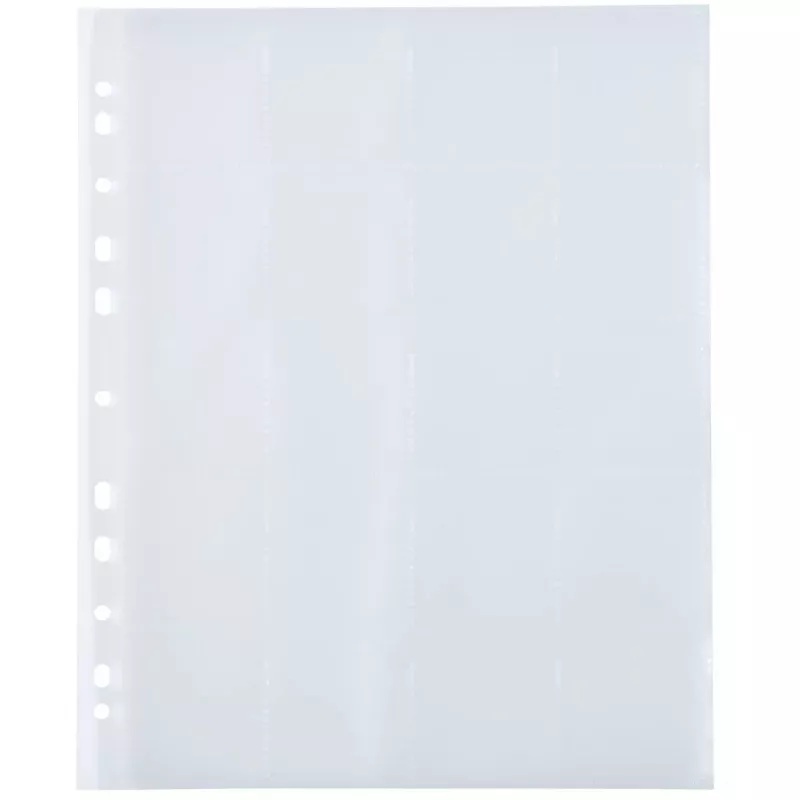 HERMA 7698 Fotophan vrecká na diapozitívy 5x5, 10 listov, číre/matné