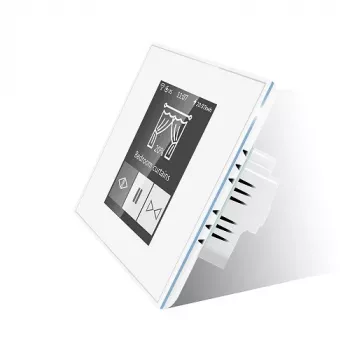 Nástenný spínač TUYA HS082864 3-násobný Wi-Fi inteligentný scénický spínač
