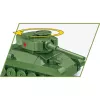 Stavebnica Cobi T-34-85 model tanku — 110 dielov, vek 6+, zelená