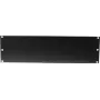 Rackový čelný panel Omnitronic Z-19U oceľ čierny 3U (3HE) pre 19
