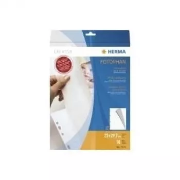 Fotokartón HERMA 230x297 mm biely 10 listov