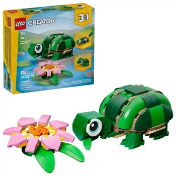 LEGO CREATOR 3 IN 1 31377 Korytnačka s leknovým kvetom