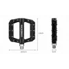 Rockbros 2017-12CBK Nylon pedálová sada na bicykel - čierna