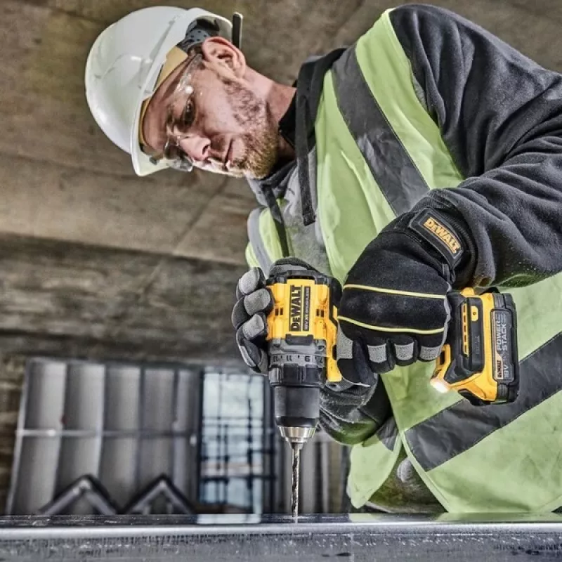 DeWALT DCD800E2T-QW vŕtačka 2000 ot/min 1,28 kg čierna, žltá