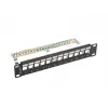 Patch panel LANBERG PPKS-9212-B 12-portový 1U 10 palcov FTP