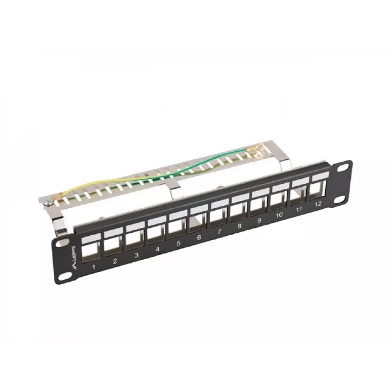 Patch panel LANBERG PPKS-9212-B 12-portový 1U 10 palcov FTP