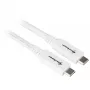 USB kábel Sharkoon USB 3.2 Gen 1 0,5 m biely