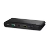 Belkin 4P Sngl Head DP/HDMI to DP/HDMI Video Secure DT KVM prepínač PP4.0 (F1DN104KVM-UN-4)