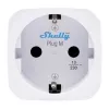 Shelly Plug PM Gen3 Matter 13A inteligentná zásuvka, biela