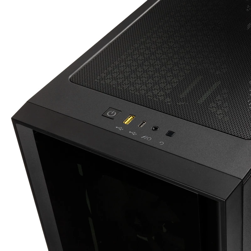 CORSAIR iCUE 4000X RGB Tempered Glass Mid-Tower skriňa čierna