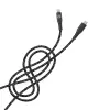 Dátový kábel Tellur Type-C na Lightning 3A PD60W 1m – čierny