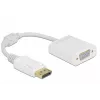 Adaptér DisplayPort 1.2 konektor samec na VGA konektor samica DeLOCK 61007