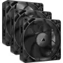 Ventilátor Corsair iCUE LINK RX120 MAX 12 cm Čierna, 3 kusy, 400–2000 ot/min