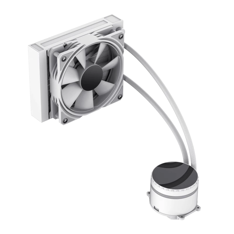 Gamemax | CPU kvapalinový chladič | ICEBURG 120 | biely