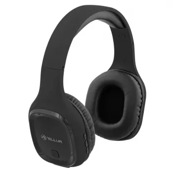 Slúchadlá Tellur Bluetooth Over-Ear Pulse čierne