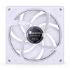 Chladiaci ventilátor Jonsbo ZB-120 Reverse Blade PWM ARGB 120 mm biely, axiálny ventilátor, 120 mm