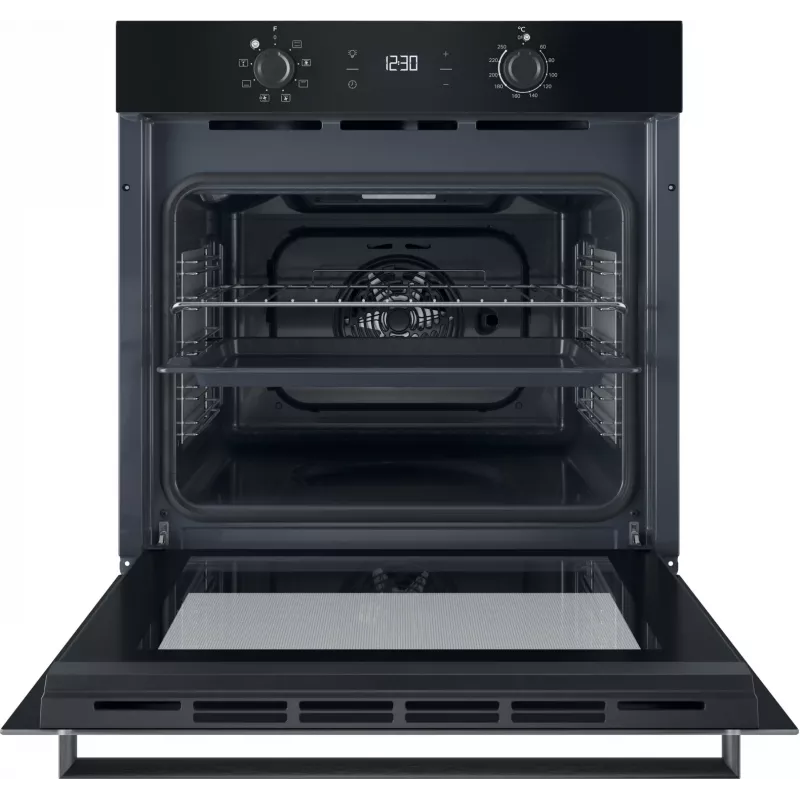 INDESIT rúra | IO K55C B | 71 L | elektrická | katalytická | elektronická | výška 59,5 cm | šírka 59,5 cm | čierna