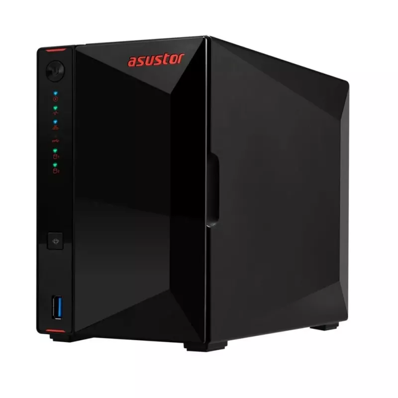 Asustor AS5402T NAS/Storage server Intel® Celeron® N5105 4 GB DDR4 0 TB ADM čierny
