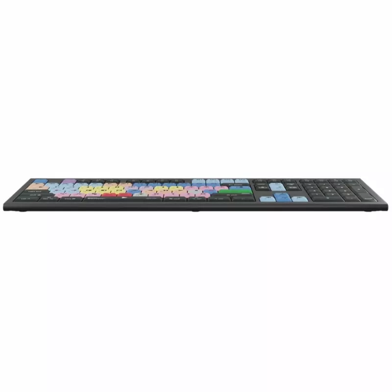 Logickeyboard Avid Media Composer Astra 2 klávesnica univerzálna USB QWERTY nemecká sivá
