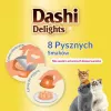 INABA Dashi Delights kura so syrom v bujóne – maškrty pre mačky – 70 g