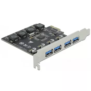 Delock PCI Express x1 karta na 4 x externý USB Type-A port SuperSpeed USB