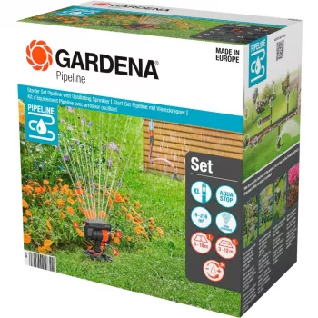 Kruhový postrekovač trávnika Gardena 8272-20 plast čierna