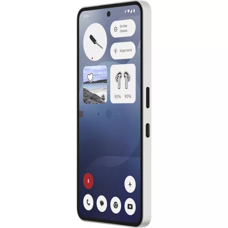 Nothing Phone (3a) 17,2 cm (6,77 palcov) Dual SIM Android 15 5G USB Type-C 12 GB 256 GB 5000 mAh biela