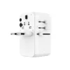 Fixed | Voyager 85W cestovný adaptér pre EÚ, UK a USA/AUS, so 4xUSB-C a 1xUSB výstupom | adaptér