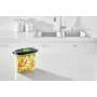 Nádoba na potraviny FoodSaver FFC023X 1,8 l oválna Tritan, čierna transparentná, vákuová pumpa, umývateľná v umývačke