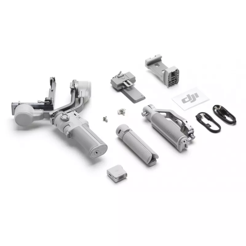 Gimbal stabilizátor DJI RS 4 Mini Combo — kompaktný ľahký ručný stabilizátor pre bezzrkadlovky