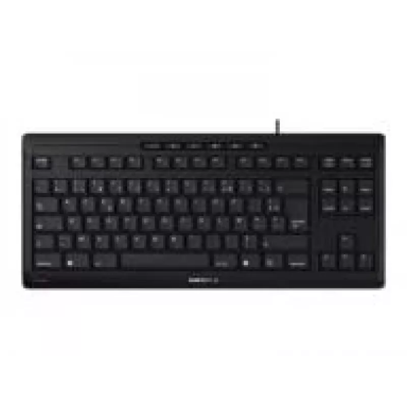 CHERRY STREAM TKL klávesnica Universal USB QWERTZ švajčiarska čierna