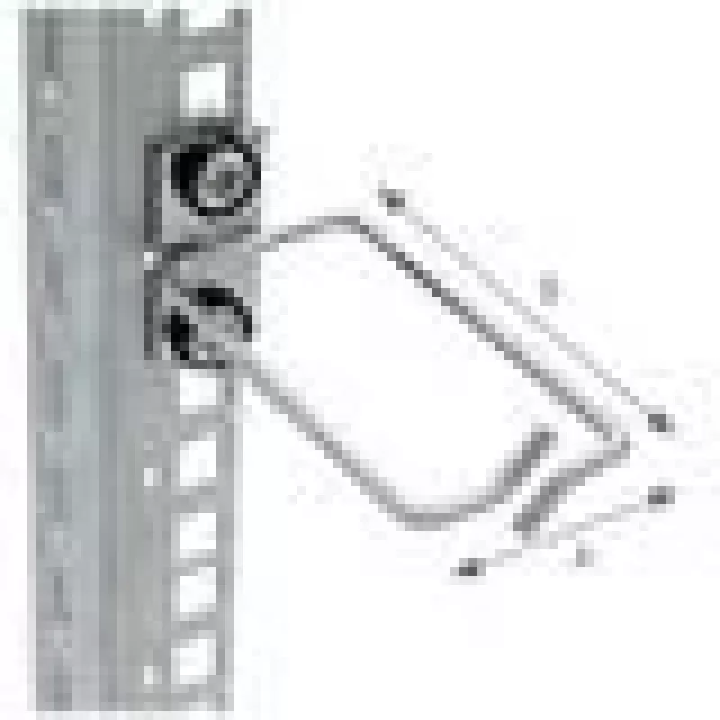 Káblový manažment krúžok Triton D1 40x40mm