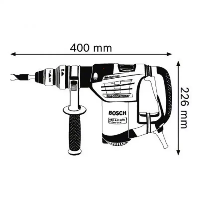 Bosch 0 611 332 101 vŕtacie kladivo 900 W 800 ot/min