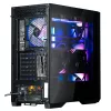 Zalman Z9 Iceberg MS čierna ATX Mid Tower PC skriňa vrátane 4x 140 mm ARGB ventilátorov - Midi/Mini Tower - ATX